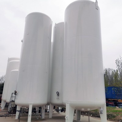 new production stainless steel liquid oxygen tank LO2 for medical use