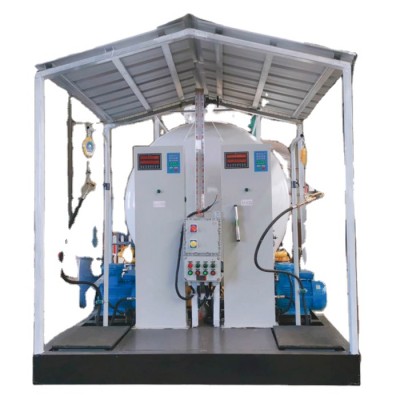 LPG Gas Fill Skid Filling Station for Household Cylinder Filling Plant