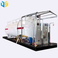 2.5ton-100ton LPG Cooking Gas Skid Filling Station LP Gas Filling