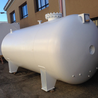 50 ton 85000 liter LPG storage tank